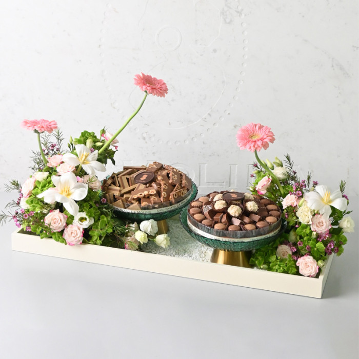 Laure Floral Tray