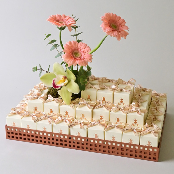 1Pc Giveaway Perfo Tray 50