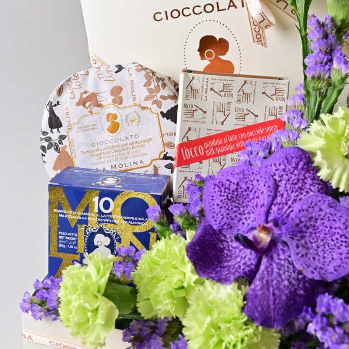 Lavender hamper M