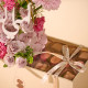 Mom's Pink Flowers Box